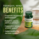 Banyan Botanicals Tranquil Mind  Organic Supplement With Guduchi, Gotu Kola & Skullcap  Supports Occasional Anxiousness & Promotes A Sense Of Calm *  90 Tablets  Non-Gmo Sustainably Sourced Vegan