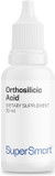 Supersmart - Orthosilicic Acid (Advanced Formula) - Silicon Supplement - With Msm, Choline, Carnitine, Boron, Minerals | Non-Gmo & Gluten Free - 30 Ml
