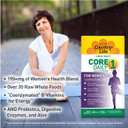 Country Life Core Daily-1 For Women 50+ Multivitamin - Formulated For Women Over 50, Complete Daily Nutrition With Women'S Health Blend, Coenzymated B Vitamins, Probiotics, And Digestive Enzymes