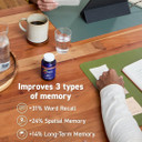 Cocoavia Memory+ Brain Supplement, 90 Day, 750 Mg Cocoa Flavanols, Memory & Brain Booster, Vegan, Plant Based, Gluten Free, 270 Capsules