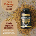 3-In-1 Organic Bee Pollen Capsule  Non-Gmo, Pure Raw Bee Pollen, Royal Jelly, Propolis Extract For Women & Men  Natural Energy, Immune & Vitality Support  180 Propolis Capsules