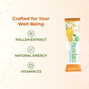 Youngevity Projoba Pollen Burst - Clean Natural Energy Supplement W/Green Tea, Pollen Extract, Glisodin® - Increase Focus, Brain Boost, Endurance, Mental Clarity (30 Sticks)