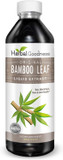 Bamboo Leaf Extract Liquid 12Oz - Harness The Power Of Nature For Skinand Hair Health - Rich In Silica For Stronger Nails, Organic, Non-Gmo - Pure Liquid Vitality Herbal Goodness