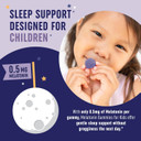 Melatonin Gummies For Kids | 0.5Mg Per Gummy | Gentle Rest Support For Children Ages 2+ | Low-Dose Chewable Rest Aid For Kids | With Lemon Balm & Chamomile | Non-Gmo, Third-Party Tested 60Ct