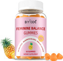 Premium Feminine Balance Gummies For Women: Ph Balance & Vaginal Health Support With Probiotic Pineapple Gummies Sugar Free Vegan Non-Gmo 60 Counts