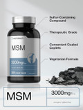 Horbäach Msm Supplement | 3000Mg | 300 Coated Caplets | Methylsulfonylmethane With Calcium | Vegetarian, Non-Gmo, Gluten Free