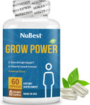 Nubest Grow Power - Calcium Supplement - Magnesium Supplement With Vitamin D3, B6, Zinc, Phosphorus And Multivitamin For Strong Bones, Overall Health For Age 10+ | 60 Capsules | 1 Month Supply Nubest Grow Power - Calcium Supplement - Magnesium Supplement With Vitamin D3, B6, Zinc, Phosphorus And Multivitamin For Strong Bones, Overall Health For Age 10+ | 60 Capsules | 1 Month Supply
