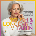 Ideal Infusion Fermentation Based L-Ergothioneine 30Mg: Longevity Vitamin, Antioxidant, Anti-Aging, Heart & Brain Health (60 Servings) Vegan