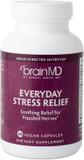 Brainmd Dr Amen Everyday Stress Relief - 120 Capsules - Promotes Relaxation & Focus - Non-Drowsy - Gluten Free - 30 Servings