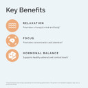 Brainmd Dr Amen Everyday Stress Relief - 120 Capsules - Promotes Relaxation & Focus - Non-Drowsy - Gluten Free - 30 Servings