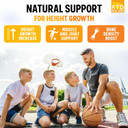 Height Growth Maximizer - Made In Usa - Natural Height Increase Booster & Teen Vitamins - Pills To Grow Taller At Any Age - Bone Growth Supplement For Adults & Kids - 120 Capsules