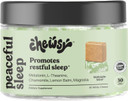 Chewsy Peaceful Sleep Chews, Sleep Support, 3 Mg Melatonin, 200 Mgs L-Theanine, Chamomile, Lemon Balm, Magnolia, Nighttime Sleep Aid, Naturally Minty Chews, Promotes Restful Sleep, 30-Day Supply (1)
