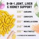 Iron Kingdom Jlk Joint Liver Kidney Premium Health Complex 120 Capsules, 99G Iron Kingdom Jlk Joint Liver Kidney Premium Health Complex 120 Capsules, 99G