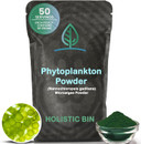 Holistic Bin Marine Phytoplankton Powder  Sustainably Cultivated In Nordic Green Water Farm  Nutrient-Dense Omega-3 Superfood  Rich In Amino Acids, Chlorophyll, Vitamins & Trace Minerals  50 Grams Holistic Bin Marine Phytoplankton Powder  Sustainably Cultivated In Nordic Green Water Farm  Nutrient-Dense Omega-3 Superfood  Rich In Amino Acids, Chlorophyll, Vitamins & Trace Minerals  50 Grams
