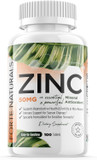 Zinc 50Mg, (100 Tablets), Specially Formulated For Sensitive Stomach, Immune Support, Skin & Hair, Vegan Zinc Supplement, Non-Gmo Made In Usa Zinc 50Mg, (100 Tablets), Specially Formulated For Sensitive Stomach, Immune Support, Skin & Hair, Vegan Zinc Supplement, Non-Gmo Made In Usa