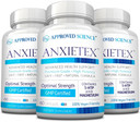 Approved Science Anxietex - Calm And Relaxation - L-Theanine And Magnesium - 60 Capsules - Vegan Friendly - 3 Month Supply