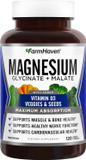 Farmhaven Magnesium Glycinate & Malate Complex W/Vitamin D3, 100% Chelated For Max Absorption- Bone Health, Nerves, Muscles, 240 Capsules, 120 Days Farmhaven Magnesium Glycinate & Malate Complex W/Vitamin D3, 100% Chelated For Max Absorption- Bone Health, Nerves, Muscles, 240 Capsules, 120 Days
