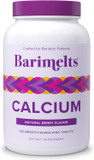 Barimelts Calcium Citrate With Vitamin D3 & Magnesium, 120 Smooth-Dissolving Tablets (1-Month Supply), Bariatric Calcium Supplements For Women, Natural Berry Flavor?