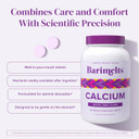 Barimelts Calcium Citrate With Vitamin D3 & Magnesium, 120 Smooth-Dissolving Tablets (1-Month Supply), Bariatric Calcium Supplements For Women, Natural Berry Flavor?