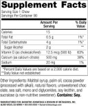 Bariatric Advantage Calcium Citrate Chewy Bites 500 Mg - For Bariatric Surgery Patients - Vitamin D3 - Sugar-Free Chewable Calcium Supplement - Bariatric Chews - Caramel Flavor - 90 Count