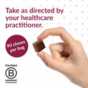 Bariatric Advantage Calcium Citrate Chewy Bites 500 Mg - For Bariatric Surgery Patients - Vitamin D3 - Sugar-Free Chewable Calcium Supplement - Bariatric Chews - Peanut Butter Chocolate - 90 Count