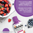 Bluebonnet Nutrition Liquid Calcium Citrate, Magnesium, Vitamin D3, Bone Health, Gluten Free, Soy Free, Milk Free, Kosher, 16 Fl Oz, 32 Servings, Mixed Berry Flavor