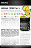 Innotech Nutrition Solutions Immune Essentials, 300 Gram - Lemon Flavour
