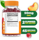 Lifeable Zinc Gummies | 50Mg | Great Tasting Natural Flavor Zinc Vitamins | Gluten Free, Vegetarian, Gmo-Free Zinc Chewable | For Immune Support | 90 Gummies