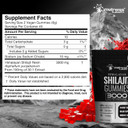 Shilajit Gummies For Men - 3000Mg Pure Himalayan Shilajit For Women, Keto-Friendly, Rich In Trace Minerals & Fulvic Acid, Ultra-Strength Energy Support, Immune Health & Workout - 90 Count