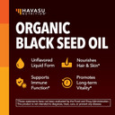 Black Seed Oil With Dha Supplement For Brain Health And Cognition - Cold Pressed Black Cumin Seed Oil And Dha Omega 3-60 Liquid Capsules, Unflavored, Vegan, Non-Gmo, And Gluten-Free - 1 Month Supply
