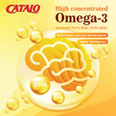 Catalo ChildrenS Dha Iq Formula With Lutein From Marigold Extract - Omega 3 For Kids, Yummy Strawberry Flavored Chewable Softgels With 200 Mg Of Dha And 42 Mg Of Epa - Made In Usa