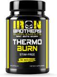 Iron Brothers Supplements Stimulant Free Fat Burners For Women And Men  Weight Loss - Non Stim Thermogenic Fat Burner  Dietary Supplement  Metabolism Booster With Cayenne Pepper  30 Day Supply