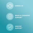 Dr. Mercola Krill Oil For Kids - 320 Mg Krill Oil - Msc Certified - Supports Brain & Body Development - Phospholipid Form For Absorption - Non-Gmo, Gluten-Free & Soy-Free - 60 Capsules