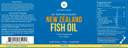 Antler Farms - 100% Pure Wild Caught New Zealand Fish Oil From Deep Ocean, Cold Water Fish, 120 Softgels - Clean, Fresh Omega-3 Epa + Dha Supplement, Keto Friendly, Super Clean