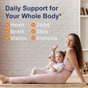 Carlson - The Very Finest Fish Oil, 700 Mg Omega-3S, Norwegian Fish Oil Supplement, Wild Caught Omega 3 Fish Oil, Sustainably Sourced Fish Oil Capsules, Omega 3 Supplement, Orange, 120 Softgels