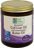 Green Pasture Butter Oil/Fermented Cod Liver Oil Blended Gel - 6.4 Oz.- (Chocolate)