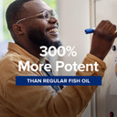 Gnc Triple Strength Fish Oil Mini Omega 3 Supplement, 1000Mg Epa And Dha, Supports Heart, Brain, Skin, Eye And Joint Health, 240 Mini Softgels