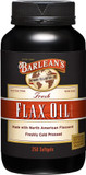 Barlean'S Omega 3 6 9 Flaxseed Oil Supplements, Cold-Pressed Flax Seed Supplement Softgels With 1650 Mg Ala Fatty Acids, 250 Count