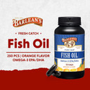 Barlean'S Omega 3 Fish Oil Supplements, 600Mg Fish Oil Pills With Epa & Dha, Softgels For Joint, Brain, & Heart Health, Orange Flavored, 250 Count