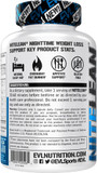 Evlution Nutrition Night Time Fat Burner Support - Overnight Sleep And Weight Loss Support Pills With Thermogenic Green Tea And White Kidney Bean Extract - Diet Pills That May Help Stubborn Fat Loss