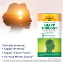 Country Life Sharp Thought - Memory & Cognitive Support Supplement  Sharp-Ps Gold Phosphatidylserine + Dha  Promotes Mental Clarity & Faster Recall  Gluten-Free, 30 Capsules