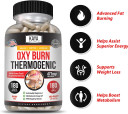Kaya Naturals Oxy Burn - Thermogenic Herbal Formula For Active Living  Non-Gmo & Gluten-Free  180 Count