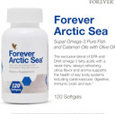 Forever Living - Arctic Sea Omega-3 - Supplement, Epa And Dha Fatty Acid Blend, Supports Heart, Brain, And Eye Health, Gluten-Free, 120 Softgels Forever Living - Arctic Sea Omega-3 - Supplement, Epa And Dha Fatty Acid Blend, Supports Heart, Brain, And Eye Health, Gluten-Free, 120 Softgels