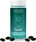 Iwi Life Heart Omega-3, 60 Softgels (30 Servings), Vegan Plant-Based Algae Omega Fatty Acids + Epa, Heart Health Support Dietary Supplement, Krill & Fish Oil Alternative, No Fishy Aftertaste