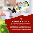 Barlean'S Organic Oils Seriously Delicious Omega-3 High Potency Fish Oil, Key Lime Pie, 16 Fl Oz