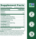 Megafood Vegan Omega 3 6 9 - Burp-Less Supplement - 600 Mg Plant-Based Omega-3 & 150 Mg Dha Per Serving - Heart, Brain, Vision & Joint Support - Fish Oil Alternative - 60 Capsules, 30 Servings
