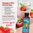Barlean'S Omega Pals Omega 3 For Kids, Yummy Straw-Nana Flavored Children'S Liquid Flax Seed Oil Supplement With 1,483 Mg Ala, Non-Gmo, Vegan Brain And Eye Health, 8 Oz Barlean'S Omega Pals Omega 3 For Kids, Yummy Straw-Nana Flavored Children'S Liquid Flax Seed Oil Supplement With 1,483 Mg Ala, Non-Gmo, Vegan Brain And Eye Health, 8 Oz