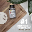 Cocoavia Heart & Brain Supplement, 30 Day, Cocoa Flavanol Extract, Memory & Circulation Booster, Nitric Oxide, Boost Oxygen & Energy, Plant Based, Gluten Free, Vegan, 60 Capsules