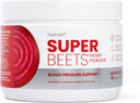 Humann Superbeets Beet Root Powder - Non-Gmo Beetroot Superfood - Nitric Oxide Supplement For Heart Health, Circulation & Blood Pressure Support - Black Cherry, 30 Servings