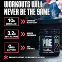 Nutrabio Stim-Free Pre Workout For Men, New Formula | Laser Focus, Extreme Pumps | Performance, Endurance | 10G Citrulline, Beta Alanine, Nitrates, Nootropics, Electrolytes - 20 Servings Watermelon